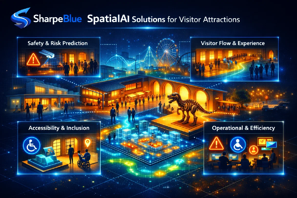 Real-time visitor analytics dashboard